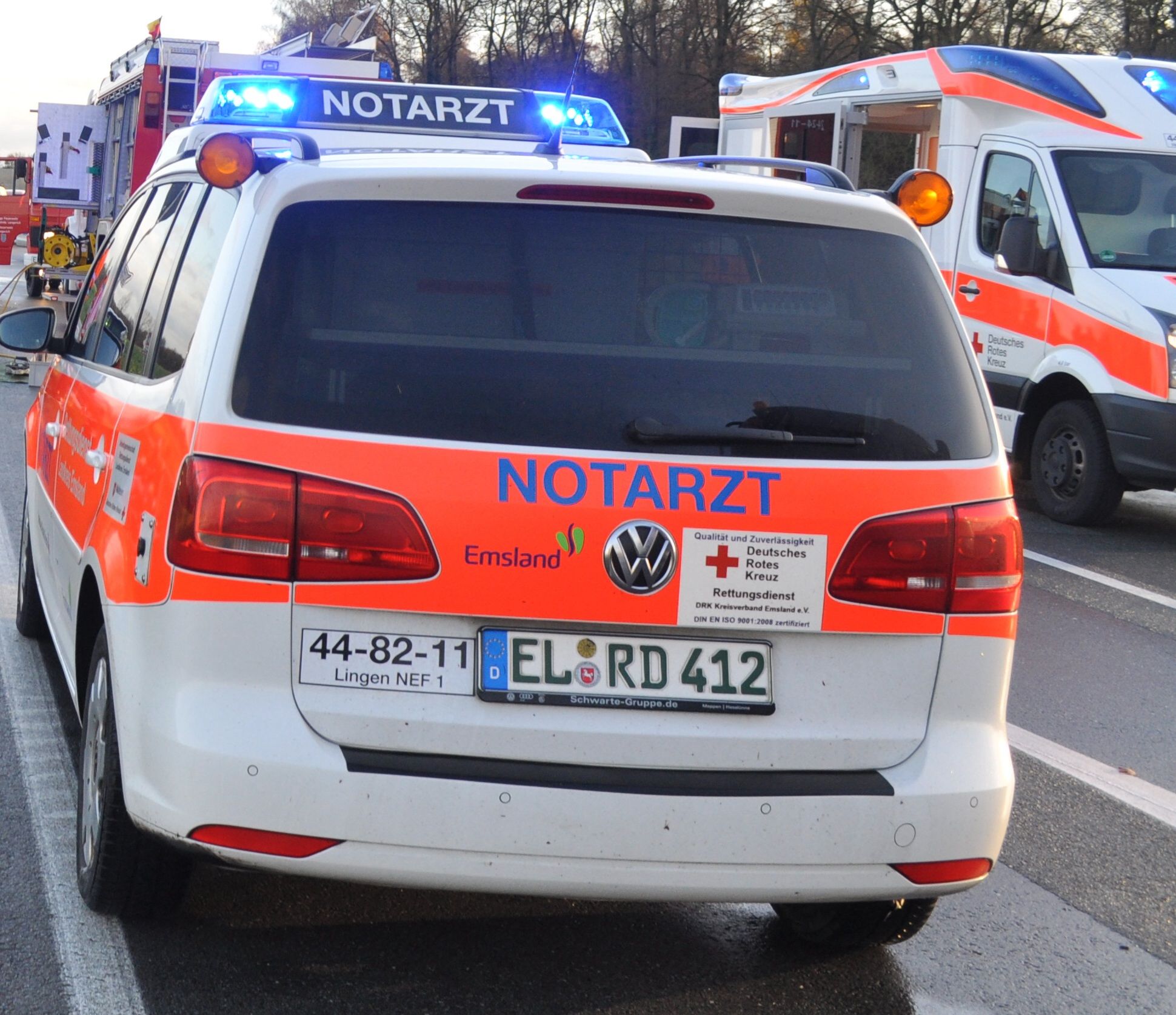 Schwerer Unfall Zwischen Motorrad Und Lkw In Lorup Ems Vechte Welle