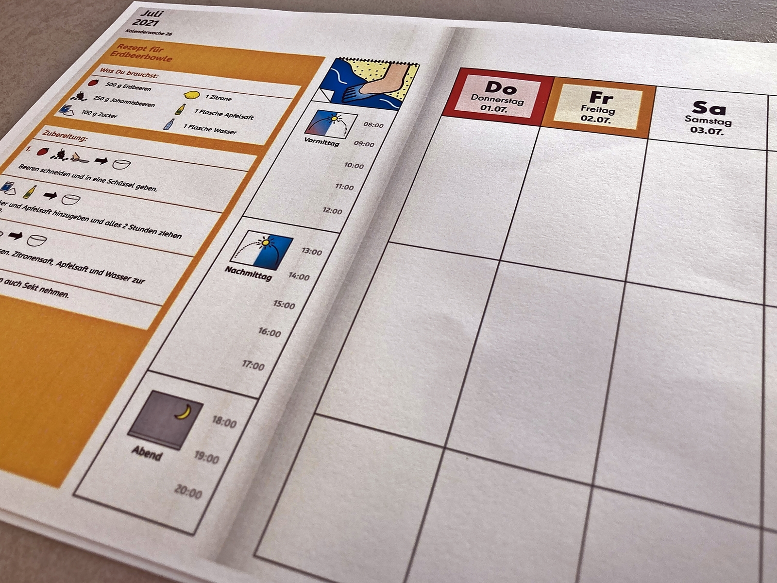 Der (an)sprechende Kalender von den „Vielfaltern“ - Ems Vechte Welle