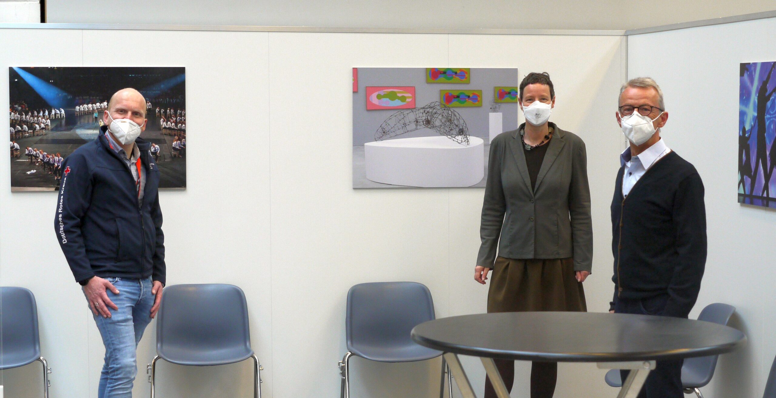 Ausstellung im Lingener Impfzentrum - Ems Vechte Welle