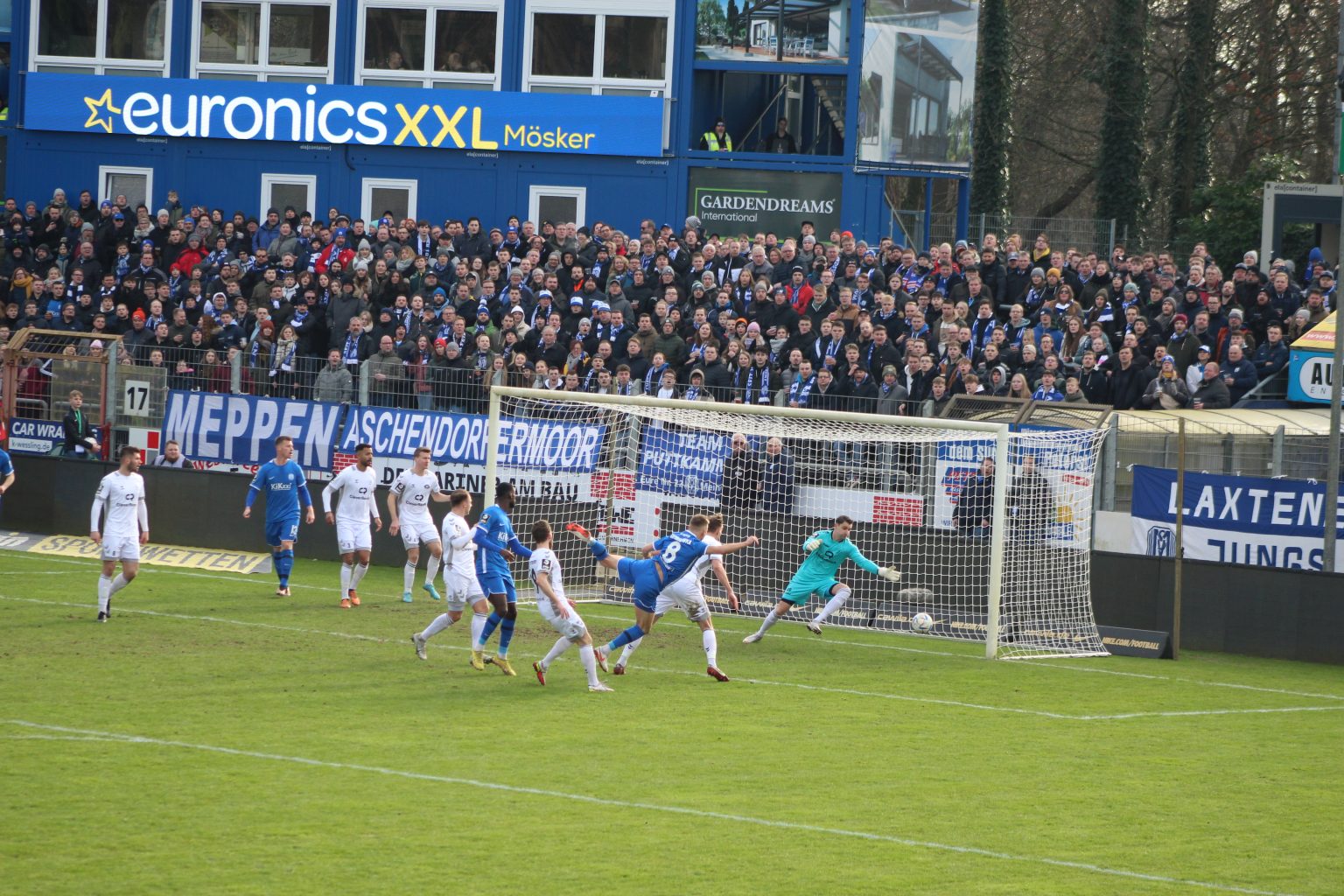 Kellerduell des SV Meppen gegen VfB
