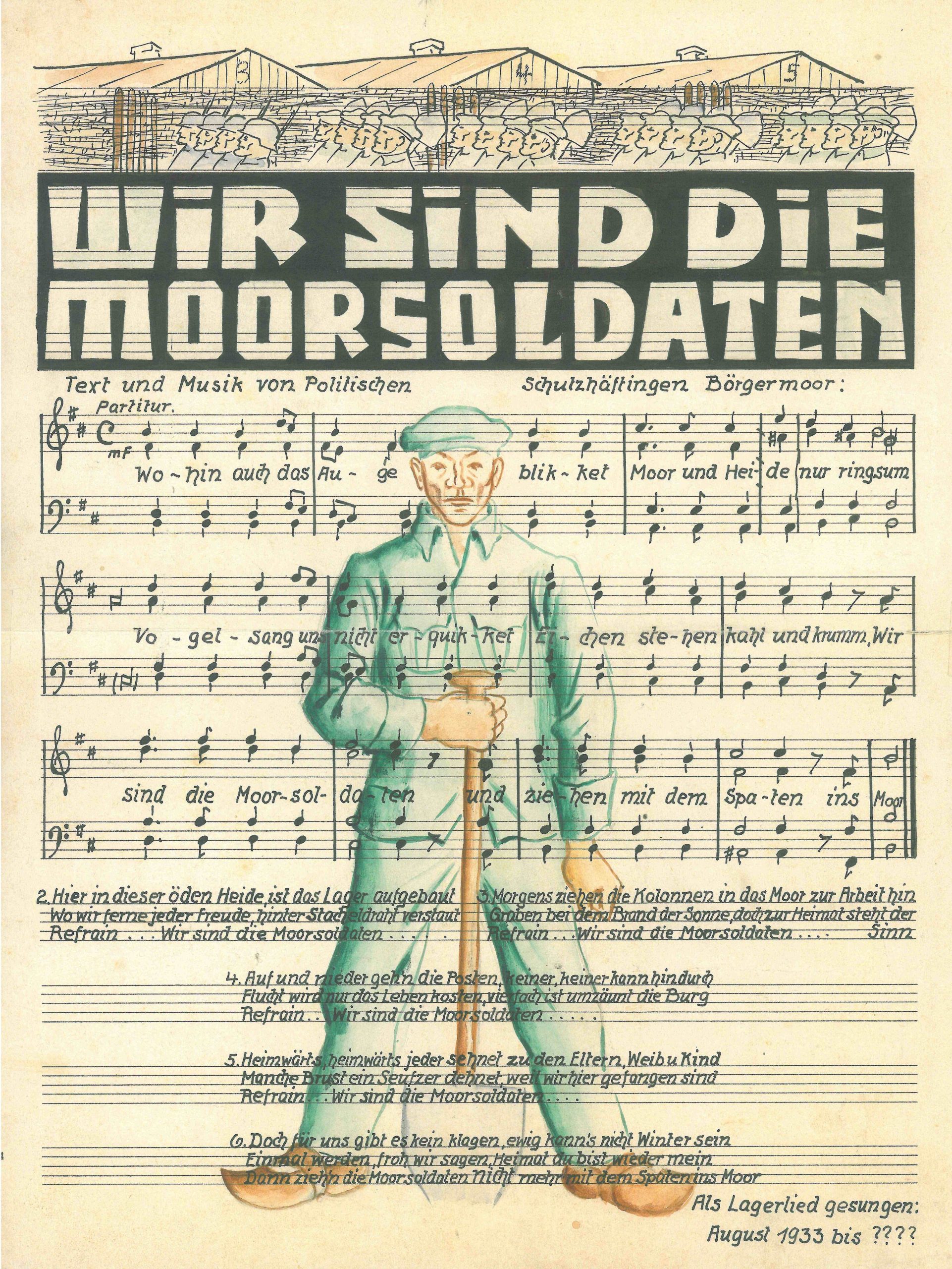 90 Jahre Lied der Moorsoldaten Gedenkstätte Esterwegen beantragt die Aufnahme ins UNESCO 90 Jahre Lied der Moorsoldaten Gedenkstätte Esterwegen beantragt die Aufnahme ins UNESCO