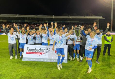 SV Meppen krönt sich vor Rekordkulisse zum NFV-Pokalsieger