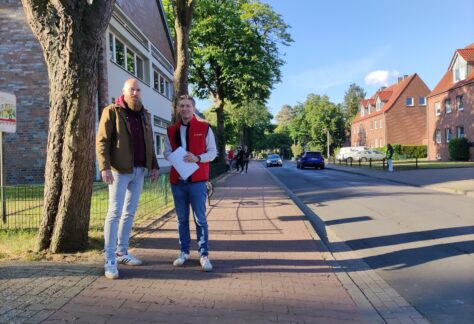 ACE überprüft Schulwege in Grundschule Lingen