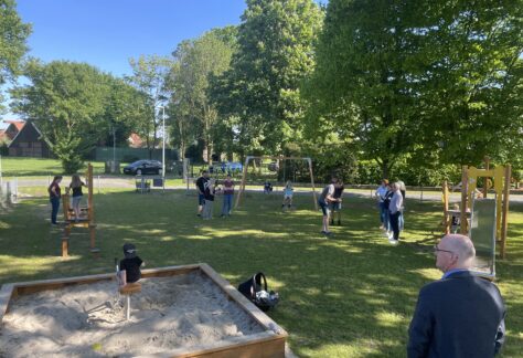 Nach Sturmschaden: Spielplatz in Ringe erneuert