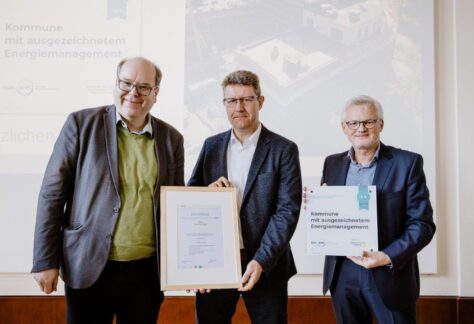 Stadt Papenburg für ihr Energiemanagement ausgezeichnet