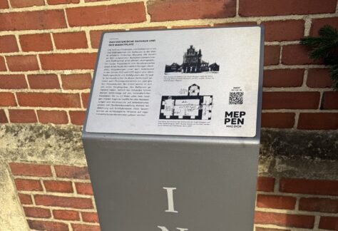 Sieben neue Infostelen präsentieren Meppens Geschichte