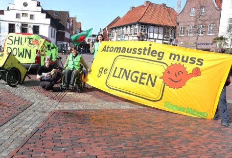 Aktionsgemeinschaft ROBIN WOOD protestiert in Lingen gegen Zusammenarbeit von ANF und Rosatom