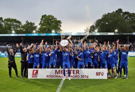 SV Meppen verabschiedet sich vor 12.500 Zuschauern mit 4:2-Sieg aus der Regionalliga