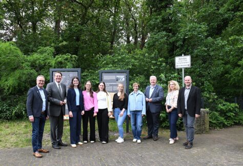Schülerprojekt erinnert an Opfer des NS-Lagers Wesuwe