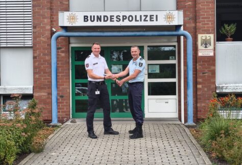 Dominik Ströer übernimmt die Teamleitung des Grenzüberschreitenden Polizeiteams (GPT) in Bad Bentheim