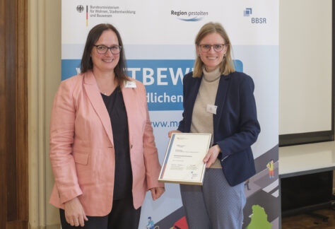 Stadt Nordhorn bei Bundeswettbewerb für Entwicklung des Bahnhofsumfeldes ausgezeichnet