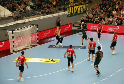 HSG Nordhorn-Lingen verliert 32:37 gegen den VfL Eintracht Hagen