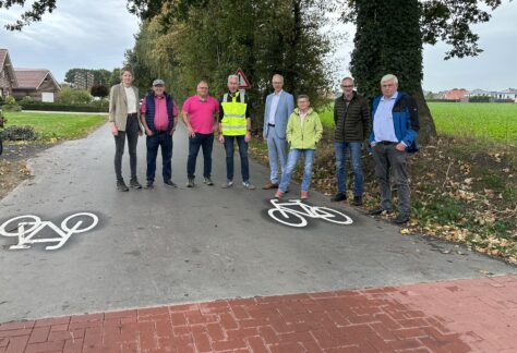 Busackerweg im Geester Ortsteil Dalum wieder befahrbar