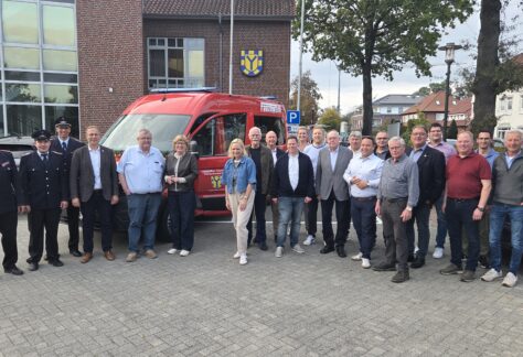 Neues Mehrzweckfahrzeug für die Feuerwehr Venhaus